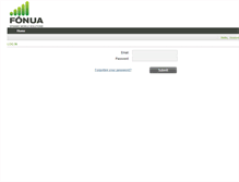 Tablet Screenshot of portal.fonua.com